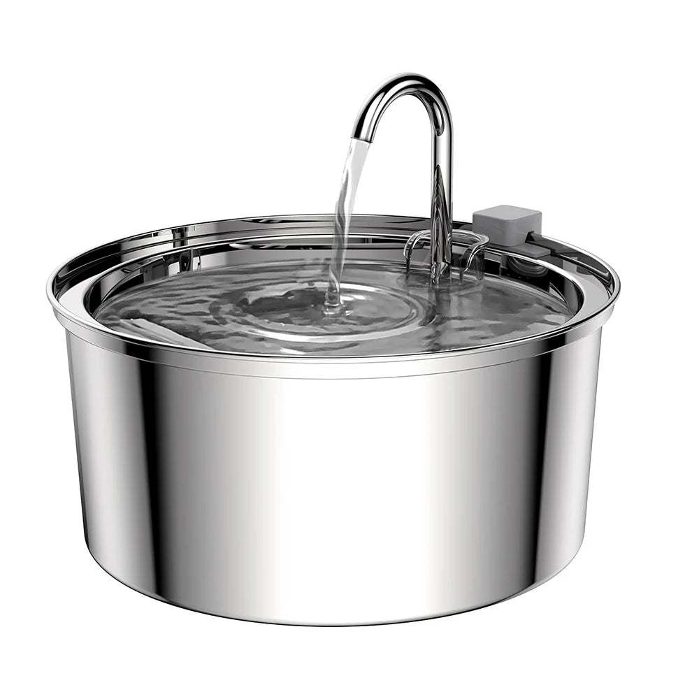 Fontaine à eau 7L en inox – Grands chiens & foyers multi-animaux